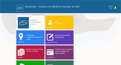 Desktop Screenshot of nuclemed.com.br
